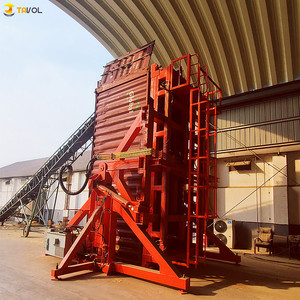 Equipo de carga y descarga de contenedores de 20 pies en funcionamiento basculante de contenedores de China - Product Image 6