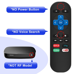 Yedek kızılötesi uzaktan kumanda ev kullanımı için uyumlu Roku Express + kutu Model modelleri 1 2 S N1 değil Roku sopa akıllı TV - Product Image 3