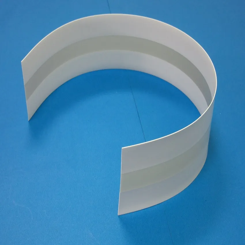 CO-extrusion clear bar for LED light plastic flat strip