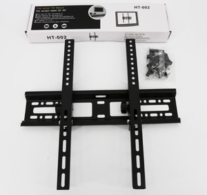 Siyah Tv ekran montaj üst raf tavan Bracket75 inç Retrable gelişmiş 85 in ayarlanabilir Tv askısı - Product Image 5