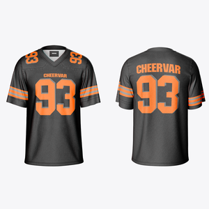 Rắn Giải Quyết Twill Bóng Đá Mỹ Áo Thêu Bóng Đá Mỹ Mặc Thanh Niên Bóng Đá Mỹ Đồng Phục Cho Người hâm mộ - Product Image 3