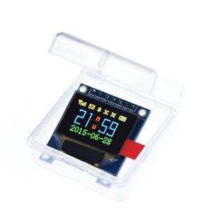 Módulo de pantalla OLED a todo color de 0,95 pulgadas con resolución de 96x64, SPI, interfaz paralela, controlador SSD1331 7PIN nuevo con estuche