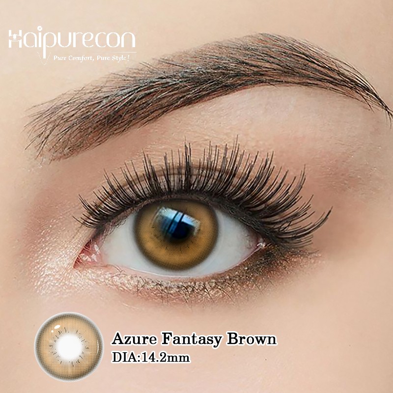Marron fantaisie azur