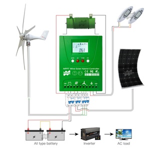 12/24V 2000W Bluetooth <strong>Dump</strong> <strong>Load</strong> Hybrid Wind Solar Charge <strong>Controller</strong> MPPT Solar Charge <strong>Controller</strong> Wind Turbine <strong>Controller</strong> - Product Image 6