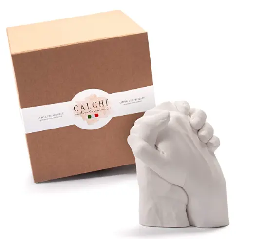 Günstiger Preis 3D Baby Print Ton Alginat Pulver Hand Fuß Casting Kit Erwachsenen Kit für Paare