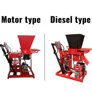เครื่องทำอิฐบล็อกดินแบบประสานระบบนิเวศกึ่งอัตโนมัติดินเหนียวสีแดง - Product Image 3
