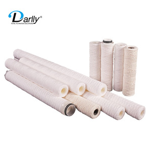 Darlly <strong>PP</strong> <strong>String</strong> Wound <strong>Filter</strong> Cartridge Wholesale Sediment Cotton <strong>Filter</strong> 10 Inch 5 Micron Osmosis Reverse Ro System Water - Product Image 6
