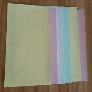 Papel de copia de ordenador sin carbón continuo de 1-4 capas de calidad superior para impresoras de matriz de puntos sin madera
