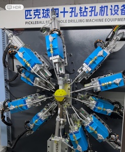 Mesin pembuat bola pikleball otomatis bersertifikasi USA dengan bantalan 120 "bahan PE setengah jam - Product Image 4