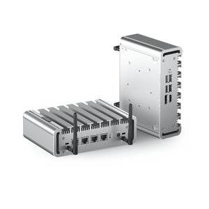 Intel N100 <strong>Quad</strong> <strong>Core</strong> <strong>Processor</strong> 4 LAN 6 USB Ports DDR5 2.5G LAN Fanless Mini PC <strong>Computer</strong> for Firewall Industrial IT - Product Image 1