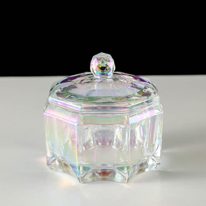 Yaratıcı özel cam küllük ile lüks tasarım Trendy kristal tarzı ev kullanımı için kişiselleştirilmiş şekli ve kül uçmak için kapak - Product Image 2