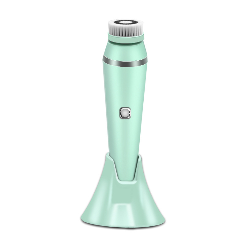 Four-in-one face washing instrument green