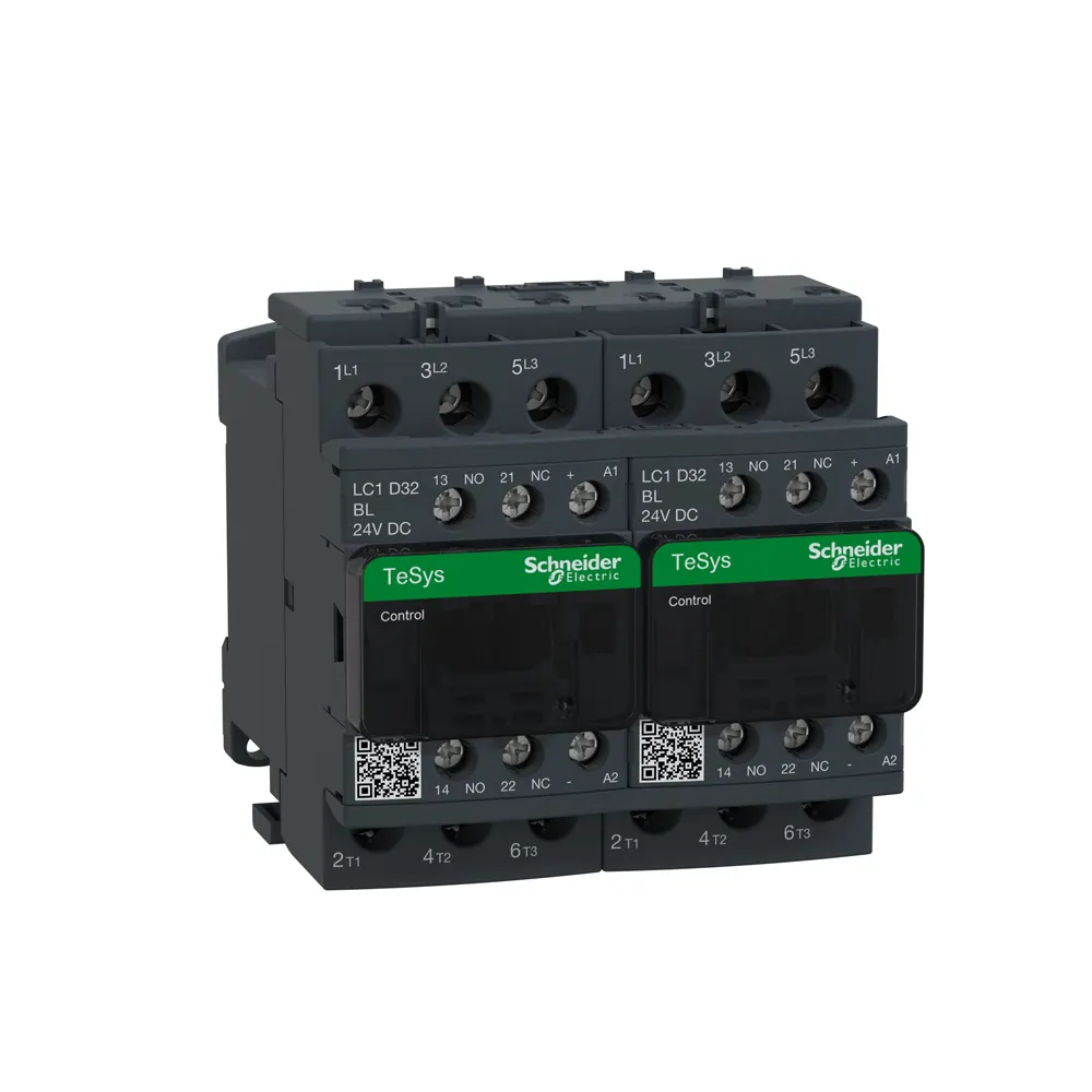 Contactor Schneider Tesys D Series 3 P 40 a 120VAC, LC2D40AG7 Original AC FR, Contactor magnético trifásico, 3 NO, 12 V, 12 V, 12 V, 1 unidad