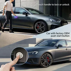 Easyguard อะไหล่กุญแจอัจฉริยะระบบกุญแจไร้สายสำหรับรถ Audi A4L Q8 Q7 A7L พร้อมปุ่มสตาร์ทแบบกดจากโรงงานและการเข้าถึงที่สะดวกสบาย - Product Image 2