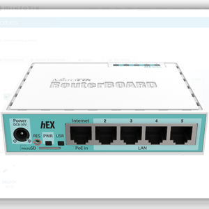 Dört port için PoE çıkışı ile Mikrotik RB960PGS 5xGigabit Ethernet SFP USB 800MHz CPU 128MB RAM OS L4 yönlendirici - Product Image 1