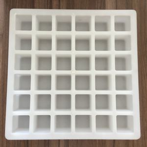 Kare kapak bloğu 40*40*40mm enjeksiyon kalıbı (PDK40-YL) PP malzeme takviyeli yastık blok üretimi için plastik Modling - Product Image 1
