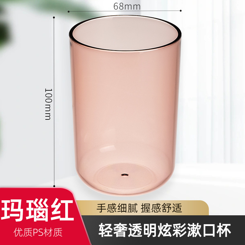 Fashionable Transparent Pink