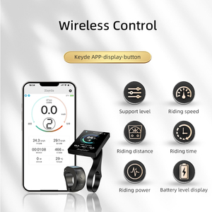Kit de par de alta potencia para conversión de piezas de bicicleta eléctrica OEM/ODM, controlador integrado de Motor de cubo de eje pasante y rueda de Motor trasero con Sensor - Product Image 5