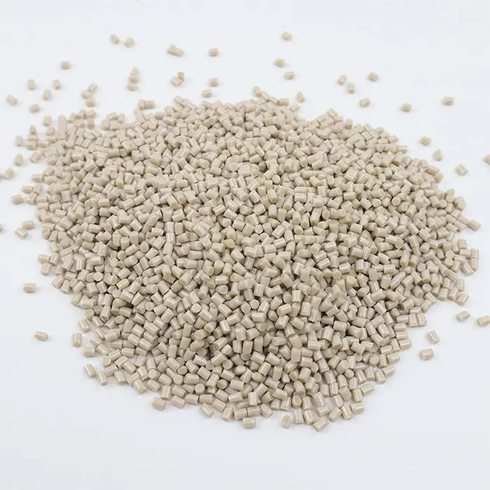 Polvo fino natural polímero puro mecanizado Peek pellet material gránulos Precio de Peek por kg