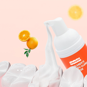 Mousse nettoyante végétalienne à base de plantes naturelles Mousse blanchissante pour enfants Dentifrice en mousse
