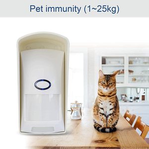 Sensor Detector de movimiento PIR para exteriores, sistema de alarma de seguridad para el hogar, 433MHZ, resistente al agua IP65 - Product Image 3