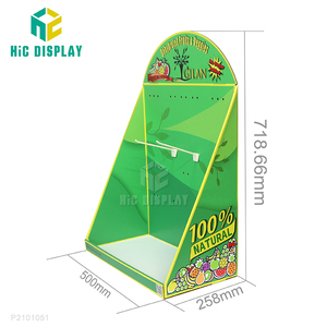 Bandeja de exhibición superior de 2 neumáticos de cartón, gancho de papel corrugado, exhibición al por menor, tienda, accesorios de teléfono, caja de mostrador, barato - Product Image 6