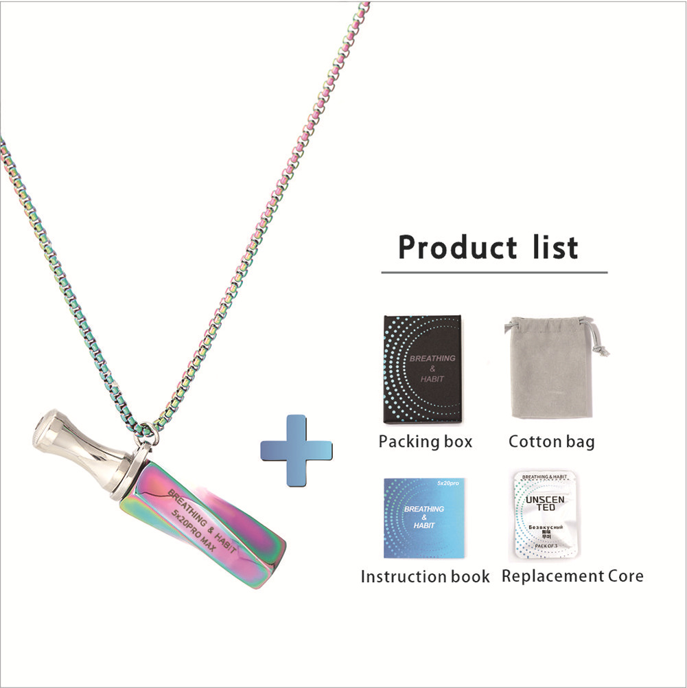 Colorful round mouthpiece respirator