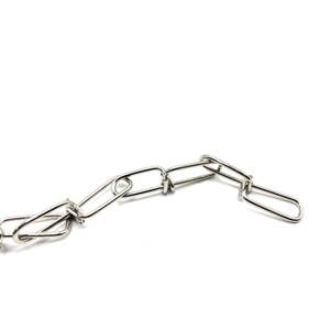 Hongsheng金属ツイストリンクチェーン1.5mm/2.0mm/2.5mm/3.0mm/3.5mm/4.0mm/5.0mmチェーンリンク - Product Image 4