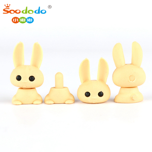 Soododo Tẩy Trang Bút Chì Đẹp 3D Cục Tẩy Động Vật Hình Hoàng Đạo Cục Tẩy Bán Buôn Trung Quốc - Product Image 3