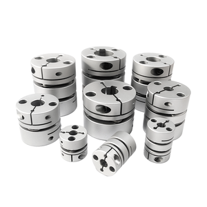 Alüminyum alaşımlı diyaframlı kaplin tek ve çift diyaframlı sıkma tipi büyük tork step motor kodlayıcı kama kaplin - Product Image 3