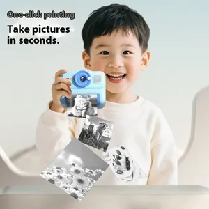 Siêu <span class=keywords><strong>Mini</strong></span> Retro HD Nhiệt Giấy In Ấn Máy Ảnh Cho Trẻ Em Của Trẻ Em Ngoài Trời Hình Ảnh Quà Tặng - Product Image 2