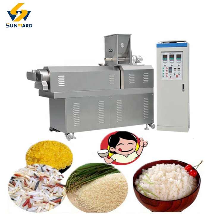 Linha de produção de arroz fortificado máquina de fazer arroz artificial