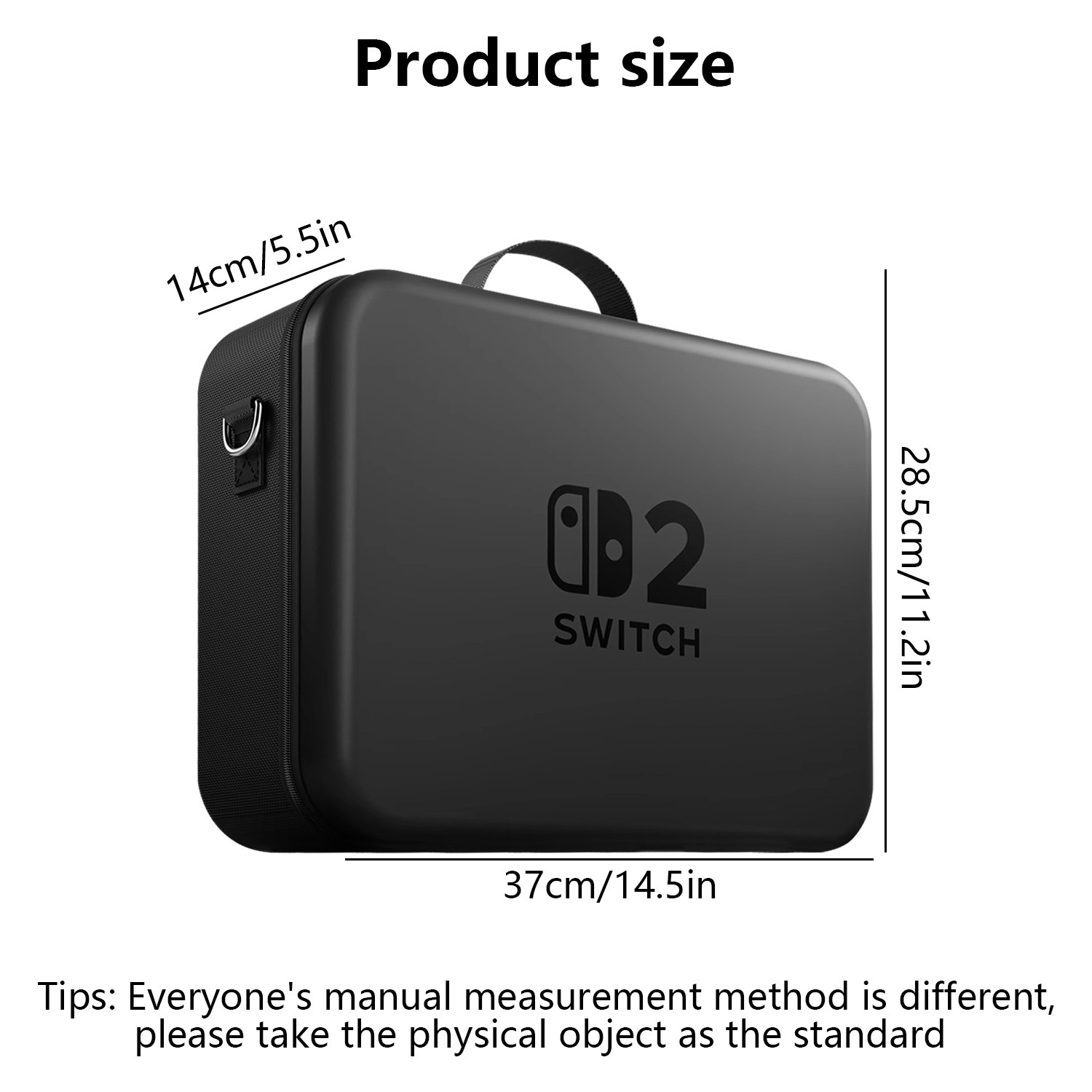 Switch2 stockage complet noir