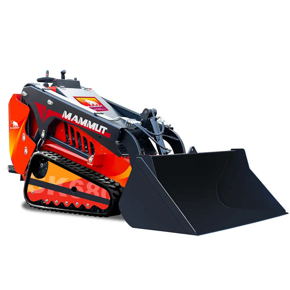 MAMMUT SK1250 pá máquinas florestais florestal soprador neve arado articulado skid steer rastreador carregador