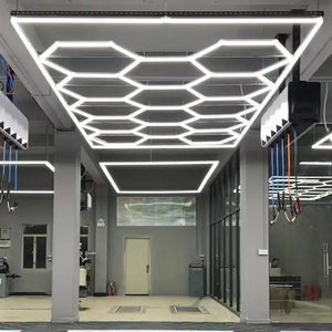 Di alta qualità 14 esagono LED luce con controller DC24V corpo pesante RGB 14 esagono LED luce