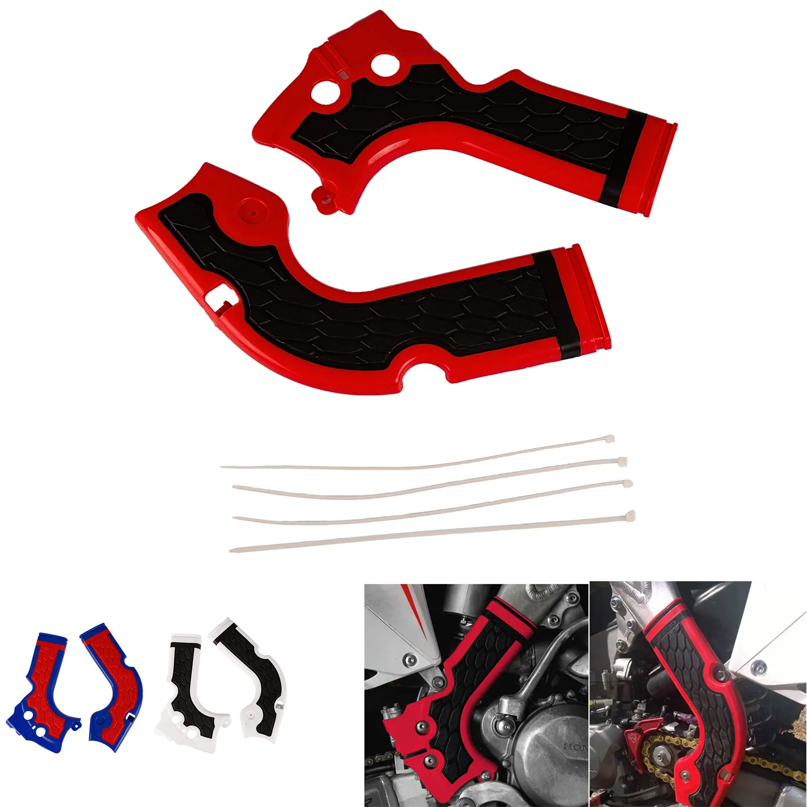 Copertura protettiva per telaio moto per Honda CRF 250R 450R CRF250R CRF450R 2014 2015 2016 CRF 250/450 R rosso blu nero