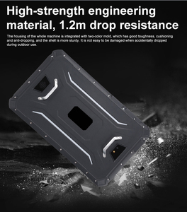 10-Zoll Android 9.0 Wasserdichtes IP68 Tablet 4G LTE GPS NFC 10000mAh Dünnes und leichtes Design Stock Embedded Computer - Product Image 5