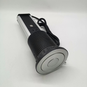 80mm Hidden Pull Pop up <strong>Socket</strong> with <strong>Double</strong> <strong>Usb</strong>, Kitchen Desktop US <strong>Plug</strong> Manual Lifting and Lowering Power <strong>Socket</strong> - Product Image 5