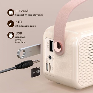 Sistema de sonido de radio multifunción portátil Soporte de tarjeta SD Altavoz inalámbrico de 3W de alta calidad - Product Image 3