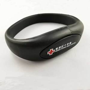 สร้อยข้อมือโลโก้ที่กำหนดเอง USB 2.0 3.0แฟลชดิสก์2/4/8/16/32/64 GB pendrive ข้อมือไดรฟ์หน่วยความจำ USB แท่งซิลิโคน - Product Image 5