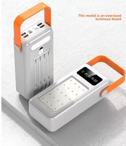Outdoor Camping Light Power Bank 200000 MAh Ultra Large Capacity Fast Charging <strong>Type</strong>-C Solar Panel <strong>Input</strong> 10W for Mobile <strong>Devices</strong> - Product Image 6