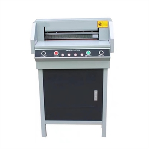 450 dijital kontrol A3 boyutu giyotin kesici/kağıt kesme makinesi - Product Image 6