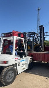 Second - Hand Original diesel Forklift TCM 7- Ton Powerful Reliable Made in Japan Warehouse Industrial <strong>Loading</strong> - <strong>Unloading</strong> - Product Image 2