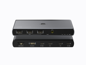 <strong>Kvm</strong> <strong>Switch</strong> 8K 60Hz <strong>KVM</strong> Extend Display USB 2 in 2 Out for 2 Computers Share 2 Monitors - Product Image 2