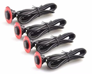 12V Car Reverse <strong>Backup</strong> Radar Buzzer <strong>System</strong> with 16.5mm Round 4 <strong>Sensors</strong> Car Reverse Parking <strong>Sensor</strong> Kit Rear Blind Spot Detection - Product Image 5