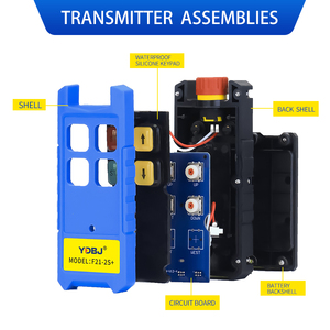 F21-2S + Radio intelligente telecomando senza fili gru LED industriale telecomando per camion Shock automatico caratteristiche fisse - Product Image 6