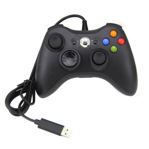 Xbox360用USB有線コントローラーゲームコンソールゲームパッドXbox360用有線コントローラー - Product Image 1