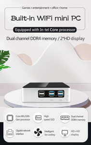 ZOOMWIN Mini PC I7 10th Gen 10510U I5 10210U I3 10110U DDR4 8/16GB RAM NVME 256/512GB SSD Win10/11 Ordenador portátil de escritorio - Product Image 6