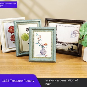 欧式7 "10" 复古相框壁挂创意图像设置6 "照相馆手印图片 - Product Image 3