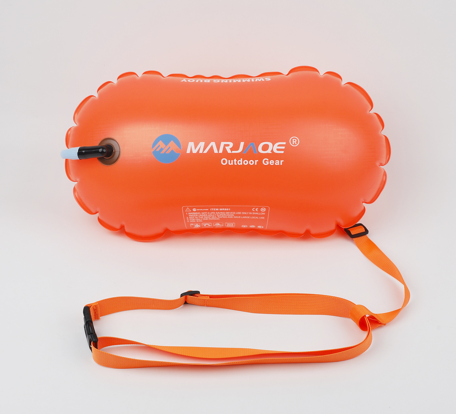 Boya de natación naranja